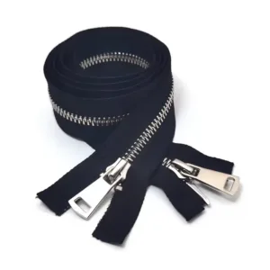 Durable Metal Zippers for Versatile Applications