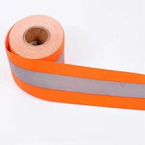 High-Visibility Orange Aramid Flame Retardant Tape