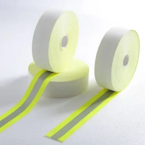 High-Visibility Yellow Aramid Flame Retardant Tape