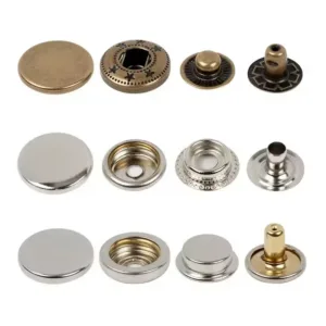 Custom Metal Snap Buttons for Clothing and Accessories
