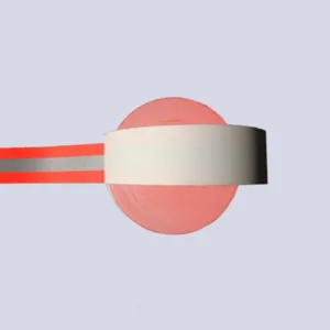 High-Visibility Orange Aramid Flame Retardant Reflective Tape